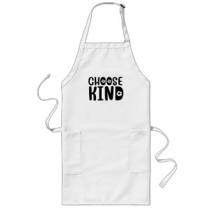 Kind kiezen lang schort