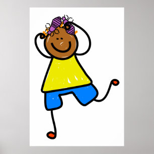 Kind kop-ijs poster