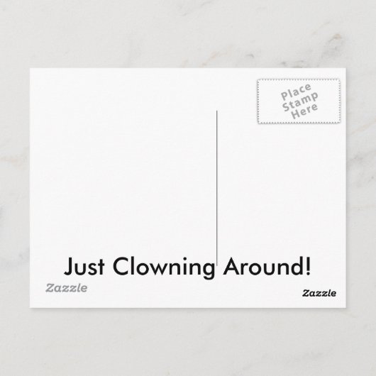 Kind koudverf briefkaart (Achterkant)