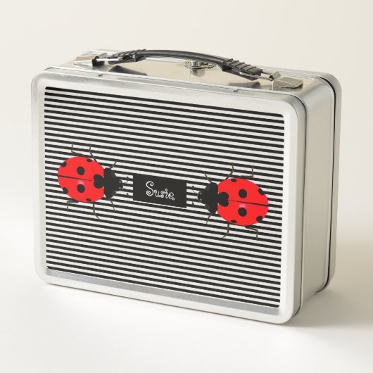 Kind Ladybugs Lunchboxes Lunch Boxes (Achterkant)