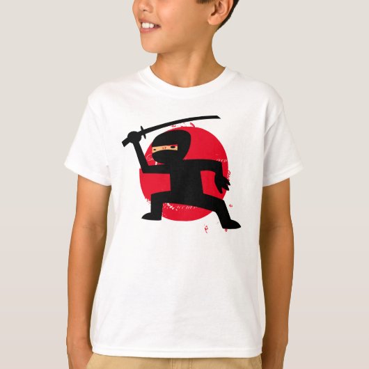 Kind Little Ninja T-shirt (Voorkant)