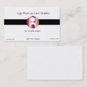 Kind Logo of Mensen Logo Visitekaartje (Voorkant / Achterkant)