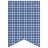 Kind met blauwe bosbessen eerste verjaardag vlaggetjes (Eerste vlag)