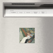 kind met een dollar van Jessie Willcox Smith Magneet (Insitu (Vaatwasser))