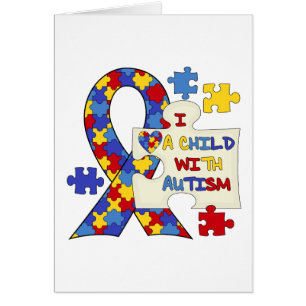 Kind met het Lint van de Voorlichting van het Auti