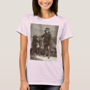 Kind met hond, C1885 T-shirt