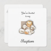 Kind met lammeren kaart (Voorkant / Achterkant)