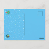 KIND MET MOGELIJKHEDEN VAN Slipperywindow Briefkaart (Achterkant)