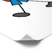 Kind met potlood poster (Hoek)