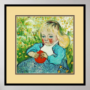 Kind met Sinaasappel, 1890. Vincent van Gogh Poster