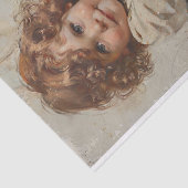 Kind met Teddybeer 1 Decoupage papier (Detail)