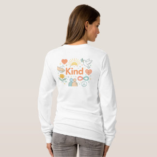 Kind Minimalistische Dames T-Shirt | Positieve Boo