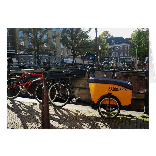 Kind MiniVan in Amsterdam (Voorkant Horizontaal)