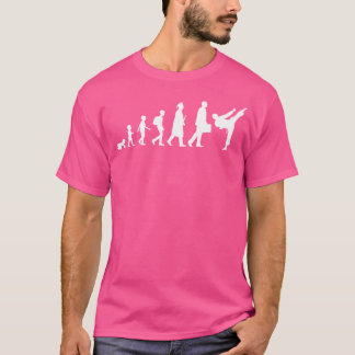 Kind naar Karateka Evolution Karate School T-shirt
