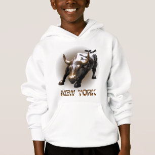 Kind New York Bull Hoodie Kind Souvenir NY Shirt
