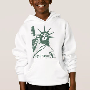 Kind New York Hoodie Statue of Liberty Souvenir