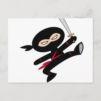 KIND NINJA! BRIEFKAART