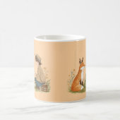 Kind_Ones Morning Mug – Fox & Frog Whimsical Art (Centre)