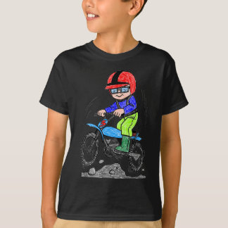 Kind op de fiets t-shirt