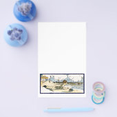 Kind op doorsnee kunst flyer (Enkel)