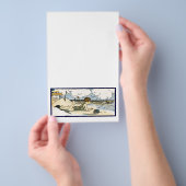 Kind op doorsnee kunst flyer (Hand)