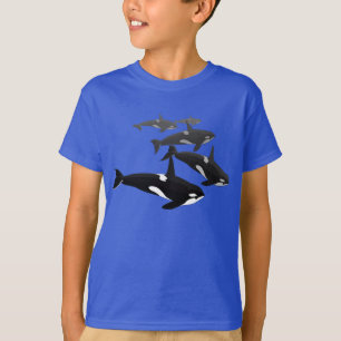 Kind Orca Whale Sweatshirt Killer Whale Shirten