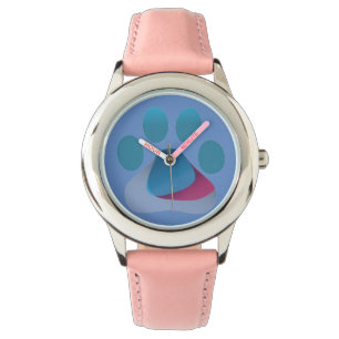 Kind Paw Stainless Steel Watch Horloge