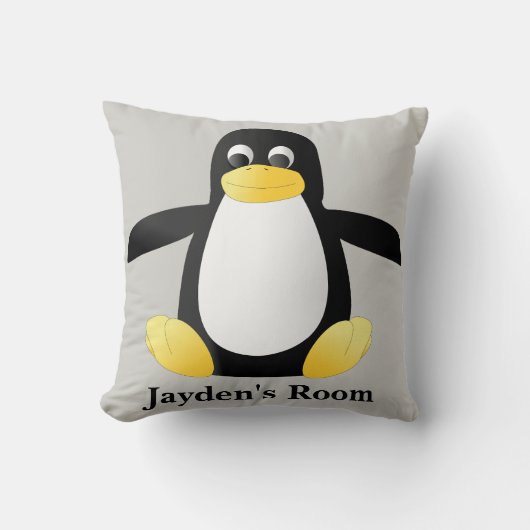 Kind Pillow Cute Baby Penguin Kussen (Voorkant)