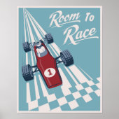Kind poster voor races (Voorkant)