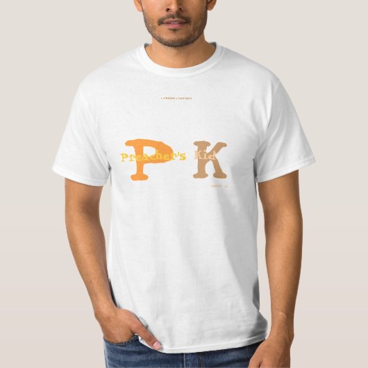 Kind predikant t-shirt (Voorkant)