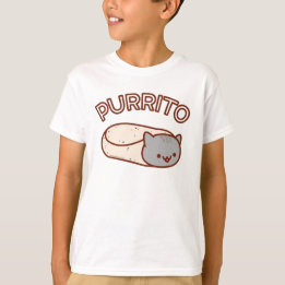 Kind PURRITO Cat Burrito T-SHIRT