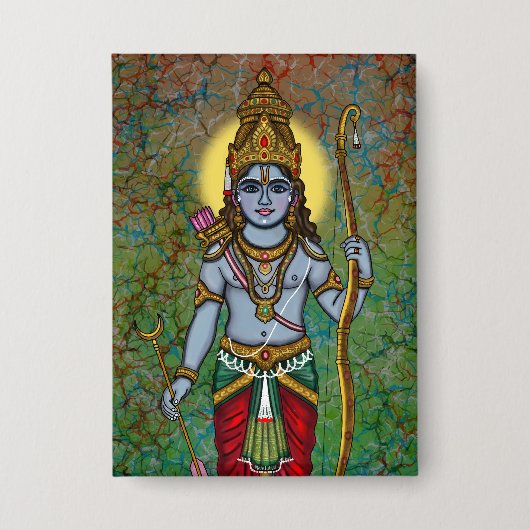 Kind Rama Knop Button (Voorkant)