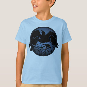 Kind Raven Shirten Raven/Crow Art Kind T-shirt
