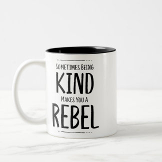 Kind Rebel Tweekleurige Koffiemok