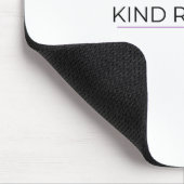 Kind Regards Minimalist Typographic Mouse Pad Muismat (Hoek)