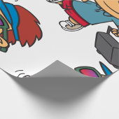 Kind reizend inpakpapier