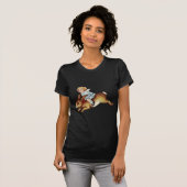  Kind Rides Bunny Rabbit Pasen T-shirt (Voorkant volledig)