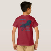 Kind RLTR-shirt (springpaard) T-shirt (Achterkant volledig)