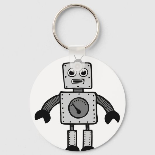 Kind Robot Sleutelhanger (Voorkant)