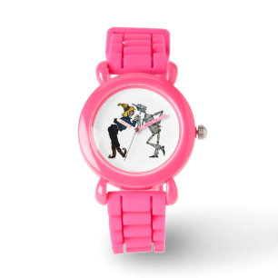 Kind Scarecrow en Tin Man Watch Horloge