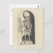 Kind Skeleton Briefkaart (Voorkant / Achterkant)