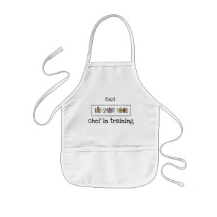 KIND ・ SMART ・ FOOD chef-kok in trainingsprogr Kinder Schort