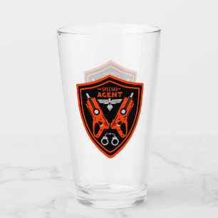 Kind speciaal agent glas