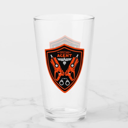 Kind speciaal agent glas (Voorkant)