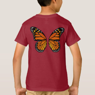 Kind T-shirt met T-shirt met tact vlinder T-shirt