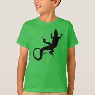 Kind T-shirt Organische Kinder hagedis Shirten