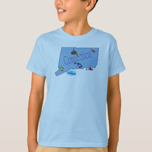 Kind T-Shirt van Connecticut