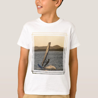 Kind T-shirt van het Afbeelding van de achterrand