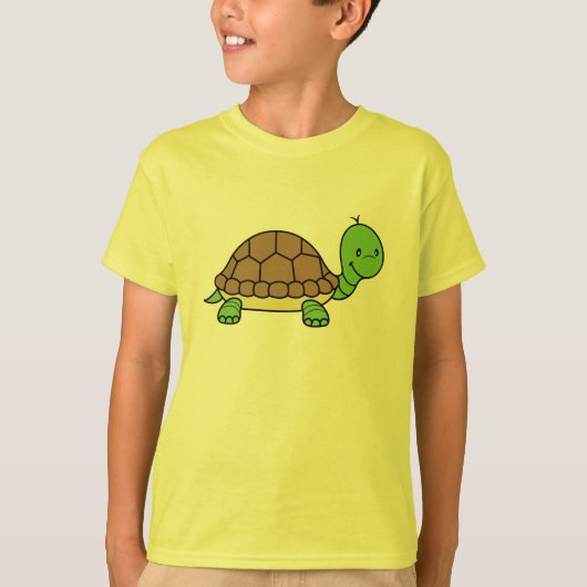 Kind T-shirt voor schildpad (Voorkant)