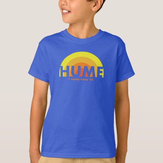 Kind Team Blue T-Shirt (Voorkant)